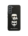 Kup Case Karl Lagerfeld KLHCS22SSAKICKCBK Samsung Galaxy S22 schwarz/black Saffiano Karl & Choupette Head - KLD848BLK - {ean13} - Sklep Home Screen