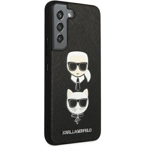 Kup Case Karl Lagerfeld KLHCS22SSAKICKCBK Samsung Galaxy S22 schwarz/black Saffiano Karl & Choupette Head - KLD848BLK - {ean13} - Sklep Home Screen