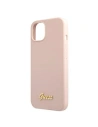 Kup Etui Guess GUHMP13MLSLMGLP Apple iPhone 13 roz cu lumina/roz deschis hardcase Silicon Script Logo Aur Magsafe - GUE1627PNK - {ean13} - Sklep Home Screen