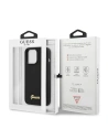 Buy Guess GUHMP13XLSLMGBK Apple iPhone 13 Pro Max czarny hardcase Silicone Script Gold Logo - GUE1628BLK - {ean13} - Home Screen Store Europe