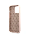 Buy Guess GUHMP13XLSLMGLP Apple iPhone 13 Pro Max light pink hardcase Silicone Script Gold Logo Magsafe - GUE1629PNK - {ean13} - Home Screen Store Europe