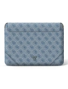 Etui Guess Sleeve GUCS14P4TB 13/14 inch albastru/blue 4G Uptown Triangle logo