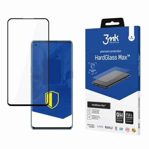 Kup Gehärtetes Glas 3MK HardGlass Max Oppo Reno 6 Pro+ PENM00 5G schwarz - 3MK2699 - {ean13} - Sklep Home Screen