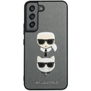 Kup Etui Karl Lagerfeld KLHCS22SSAKICKCSL Samsung Galaxy S22 argintiu/silver Saffiano Karl & Choupette Head - KLD849SLV - {ean13} - Sklep Home Screen