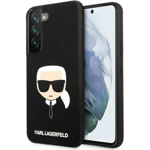 Kup Etui Karl Lagerfeld KLHCS22SSLKHBK Samsung Galaxy S22 negru/black hardcase Silicon Karl`s Head - KLD850BLK - {ean13} - Sklep Home Screen