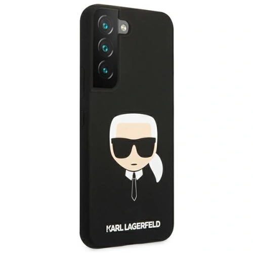 Kup Etui Karl Lagerfeld KLHCS22SSLKHBK Samsung Galaxy S22 negru/black hardcase Silicon Karl`s Head - KLD850BLK - {ean13} - Sklep Home Screen