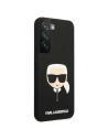 Kup Etui Karl Lagerfeld KLHCS22SSLKHBK Samsung Galaxy S22 negru/black hardcase Silicon Karl`s Head - KLD850BLK - {ean13} - Sklep Home Screen