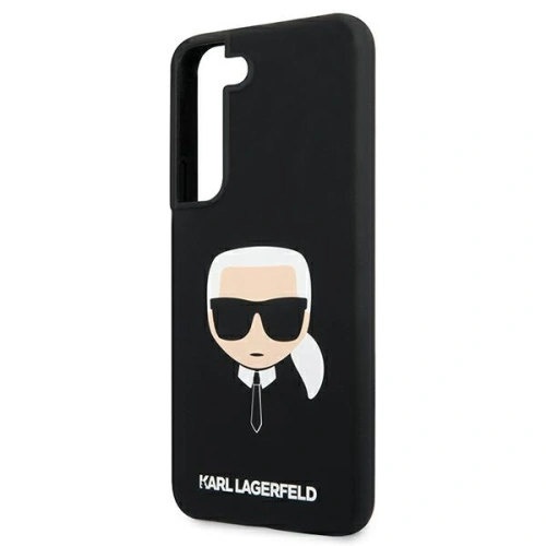 Kup Etui Karl Lagerfeld KLHCS22SSLKHBK Samsung Galaxy S22 negru/black hardcase Silicon Karl`s Head - KLD850BLK - {ean13} - Sklep Home Screen