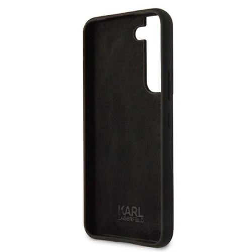 Kup Case Karl Lagerfeld KLHCS22SSLKHBK Samsung Galaxy S22 schwarz/black hardcase Silikon Karls Kopf - KLD850BLK - {ean13} - Sklep Home Screen