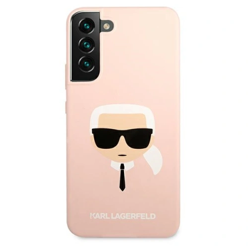 Kup Case Karl Lagerfeld KLHCS22SSLKHPI Samsung Galaxy S22 rosal/pink Hardcase Silikon Karls Kopf - KLD851PNK - {ean13} - Sklep Home Screen