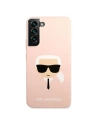 Kup Case Karl Lagerfeld KLHCS22SSLKHPI Samsung Galaxy S22 rosal/pink Hardcase Silikon Karls Kopf - KLD851PNK - {ean13} - Sklep Home Screen