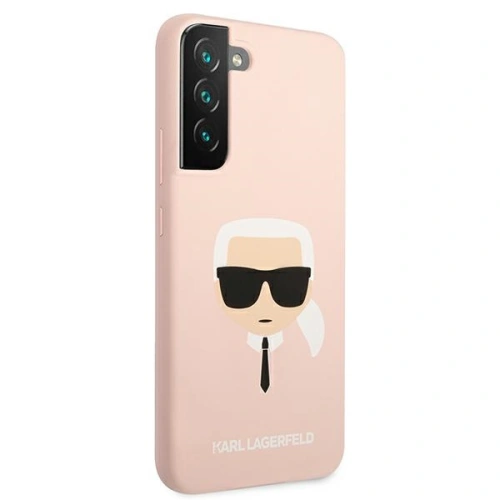 Kup Case Karl Lagerfeld KLHCS22SSLKHPI Samsung Galaxy S22 rosal/pink Hardcase Silikon Karls Kopf - KLD851PNK - {ean13} - Sklep Home Screen