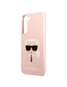 Kup Case Karl Lagerfeld KLHCS22SSLKHPI Samsung Galaxy S22 rosal/pink Hardcase Silikon Karls Kopf - KLD851PNK - {ean13} - Sklep Home Screen