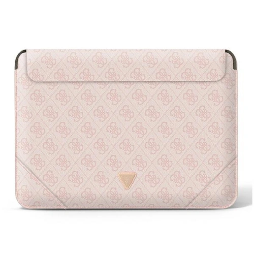 Kup Etui Guess Sleeve GUCS14P4TP 13/14 cali rożowy/pink 4G Uptown Triangle logo - GUE1632PNK - {ean13} - Sklep Home Screen