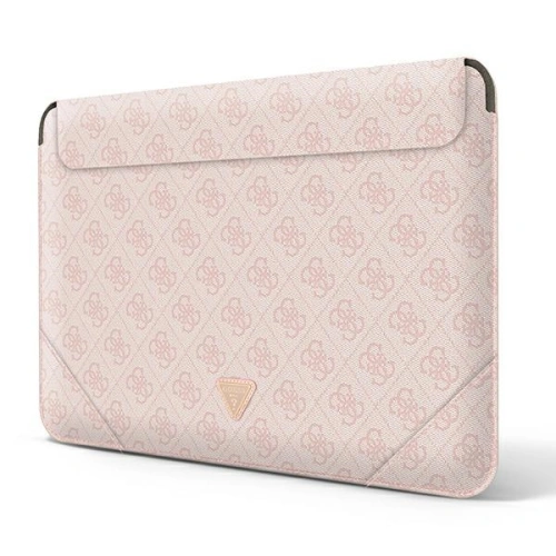Kup Etui Guess Sleeve GUCS14P4TP 13/14 cali rożowy/pink 4G Uptown Triangle logo - GUE1632PNK - {ean13} - Sklep Home Screen