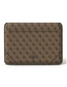 Etui Guess Sleeve GUCS14P4TW 13/14 palců hnědý/brown 4G Uptown Triangle logo