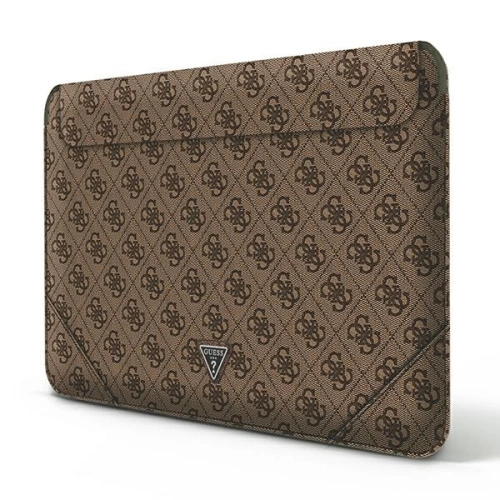 Kup Etui Guess Sleeve GUCS14P4TW 13/14 cali brązowy/brown 4G Uptown Triangle logo - GUE1633BR - {ean13} - Sklep Home Screen