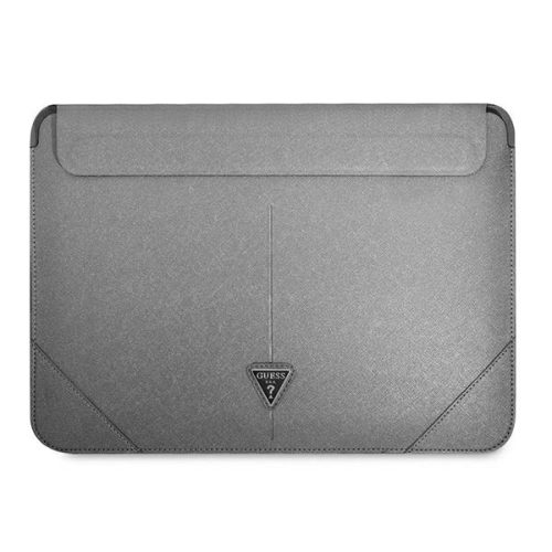 Kup Etui Guess Sleeve GUCS14PSATLG 13/14 cali srebrny/silver Saffiano Triangle Logo - GUE1635SLV - {ean13} - Sklep Home Screen