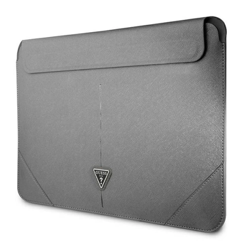Kup Etui Guess Sleeve GUCS14PSATLG 13/14 cali srebrny/silver Saffiano Triangle Logo - GUE1635SLV - {ean13} - Sklep Home Screen
