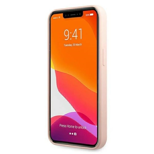 Kup Case Karl Lagerfeld KLHMP13MSSKCI Apple iPhone 13 Hardcase hellrosa/light pink Silikon Ikonik Karl & Choupette Magsafe - KLD855PNK - {ean13} - Sklep Home Screen