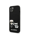 Kup Etui Karl Lagerfeld KLHMP13MSSKCK Apple iPhone 13 hardcase negru/black Silicon Karl & Choupette Magsafe - KLD856BLK - {ean13} - Sklep Home Screen