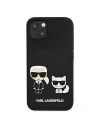 Kup Etui Karl Lagerfeld KLHMP13MSSKCK Apple iPhone 13 hardcase negru/black Silicon Karl & Choupette Magsafe - KLD856BLK - {ean13} - Sklep Home Screen