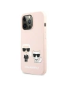 Kup Etui Karl Lagerfeld KLHMP13XSSKCI Apple iPhone 13 Pro Max hardcase roz deschis/roz deschis Silicone Ikonik Karl & Choupette Magsa - KLD857PNK - {ean13} - Sklep Home Screen