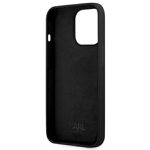 Kup Etui Karl Lagerfeld KLHMP13XSSKCK Apple iPhone 13 Pro Max hardcase černý/black silikon Karl & Choupette Magsafe - KLD858BLK - {ean13} - Sklep Home Screen