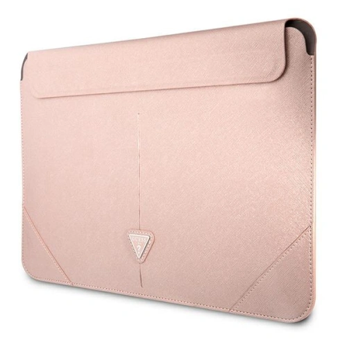 Kup Etui Guess Sleeve GUCS14PSATLP 13/14 cali różowy/pink Saffiano Triangle Logo - GUE1637PNK - {ean13} - Sklep Home Screen