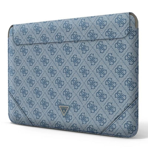 Kup Etui Guess Sleeve GUCS16P4TB 16 cali niebieski/blue 4G Uptown Triangle logo - GUE1638BLU - {ean13} - Sklep Home Screen