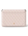 Etui Guess Sleeve GUCS16P4TP 16 cali rożowy/pink 4G Uptown Triangle logo