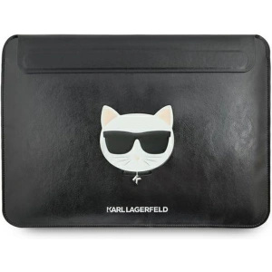 Etui Karl Lagerfeld Sleeve KLCS14CHBK 13/14 hüvelyk fekete/black Choupette Head