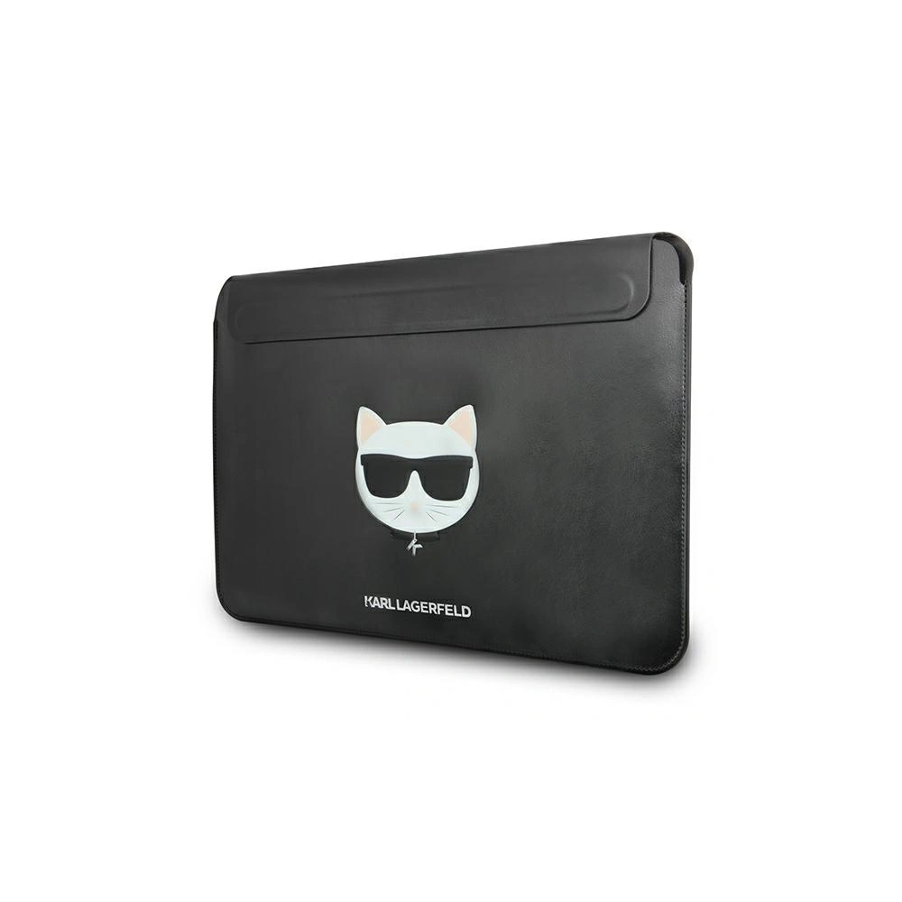 Etui Karl Lagerfeld Sleeve KLCS14CHBK 13/14 cali czarny/black Choupette Head