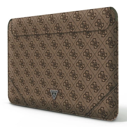Kup Etui Guess Sleeve GUCS16P4TW 16 palců hnědá/brown 4G Uptown Triangle logo - GUE1641BR - {ean13} - Sklep Home Screen