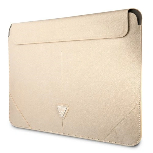 Kup Etui Guess Sleeve GUCS16PSATLE 16 palců béžový/beige Saffiano Triangle Logo - GUE1642BEI - {ean13} - Sklep Home Screen