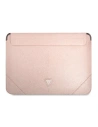 Etui Guess Sleeve GUCS16PSATLP 16 cali różowy/pink Saffiano Triangle Logo
