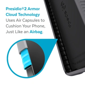 Kup Etui Speck Presidio2 Grip MICROBAN Samsung Galaxy S22+ Plus (Graphite Grey/Black) - SPK315GRYBLK - {ean13} - Sklep Home Screen