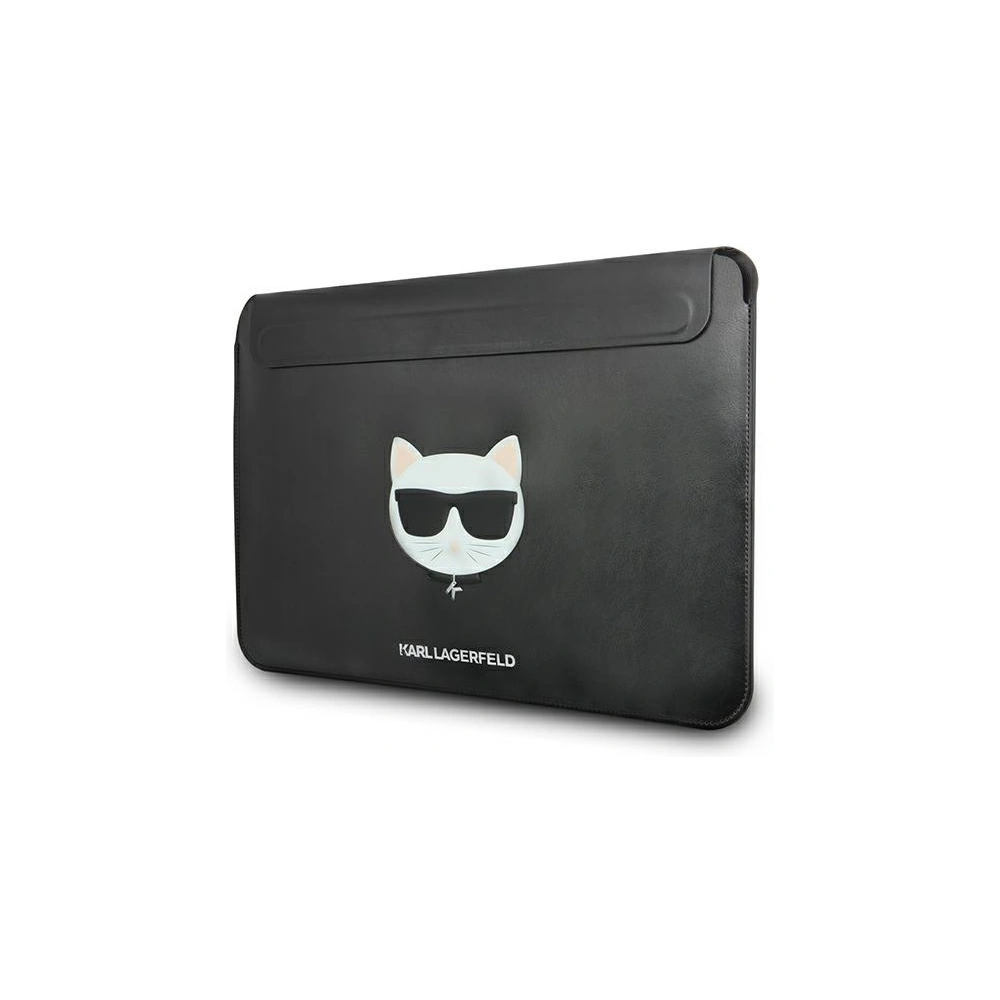 Etui Karl Lagerfeld Sleeve KLCS16CHBK 16 cali czarny/black Choupette Head