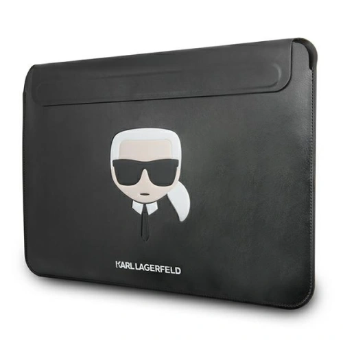 Kup Etui Karl Lagerfeld Sleeve KLCS16KHBK 16 palců černý/black Ikonik Karl`s Head - KLD865BLK - {ean13} - Sklep Home Screen