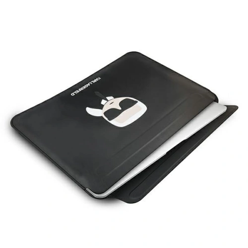 Kup Case Karl Lagerfeld Sleeve KLCS16KHBK 16 Zoll schwarz/black Ikonik Karl`s Head - KLD865BLK - {ean13} - Sklep Home Screen