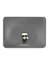 Case Karl Lagerfeld Sleeve KLCS16PISFG 16 Zoll silber Saffiano Ikonik Karl