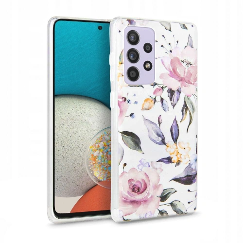 Kup Etui Tech-Protect Floral Samsung Galaxy A53 5G Fehér - THP878WHT - {ean13} - Sklep Home Screen