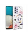 Etui Tech-Protect Floral Samsung Galaxy A53 5G Fehér