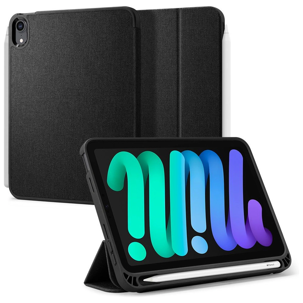 Etui Spigen Urban Fit Apple iPad mini 2021 (6. generacji) / iPad mini 8.3" 2024 (7. generacji) Black