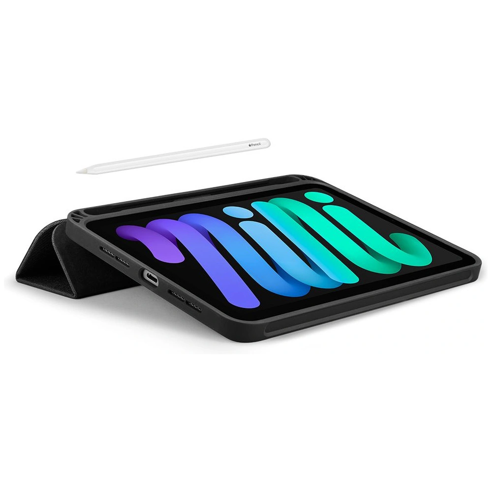 Etui Spigen Urban Fit Apple iPad mini 2021 (6. generacji) / iPad mini 8.3" 2024 (7. generacji) Black