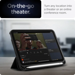 Kup Etui Spigen Urban Fit Apple iPad mini 2021 (6. generációs) / iPad mini 8.3" 2024 7gen Fekete - SPN2163BLK - {ean13} - Sklep Home Screen