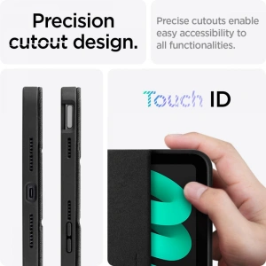 Etui Spigen Urban Fit Apple iPad mini 2021 (6. generace) Černá