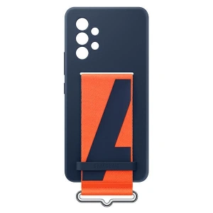 Kup Etui Samsung Galaxy A53 5G EF-GA536TN granátový/navy silikonový obal s popruhem - SMG643NAV - {ean13} - Sklep Home Screen
