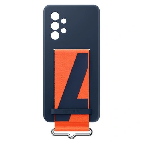 Kup Etui Samsung Galaxy A53 5G EF-GA536TN granátový/navy silikonový obal s popruhem - SMG643NAV - {ean13} - Sklep Home Screen