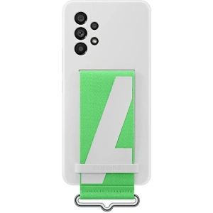 Kup Etui Samsung Galaxy A53 5G EF-GA536TW bílý/white Silicone Cover Strap - SMG644WHT - {ean13} - Sklep Home Screen